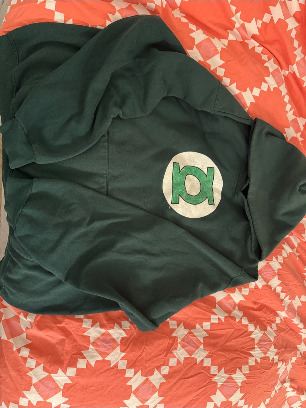 DC hoodie Green Lantern XL (used )